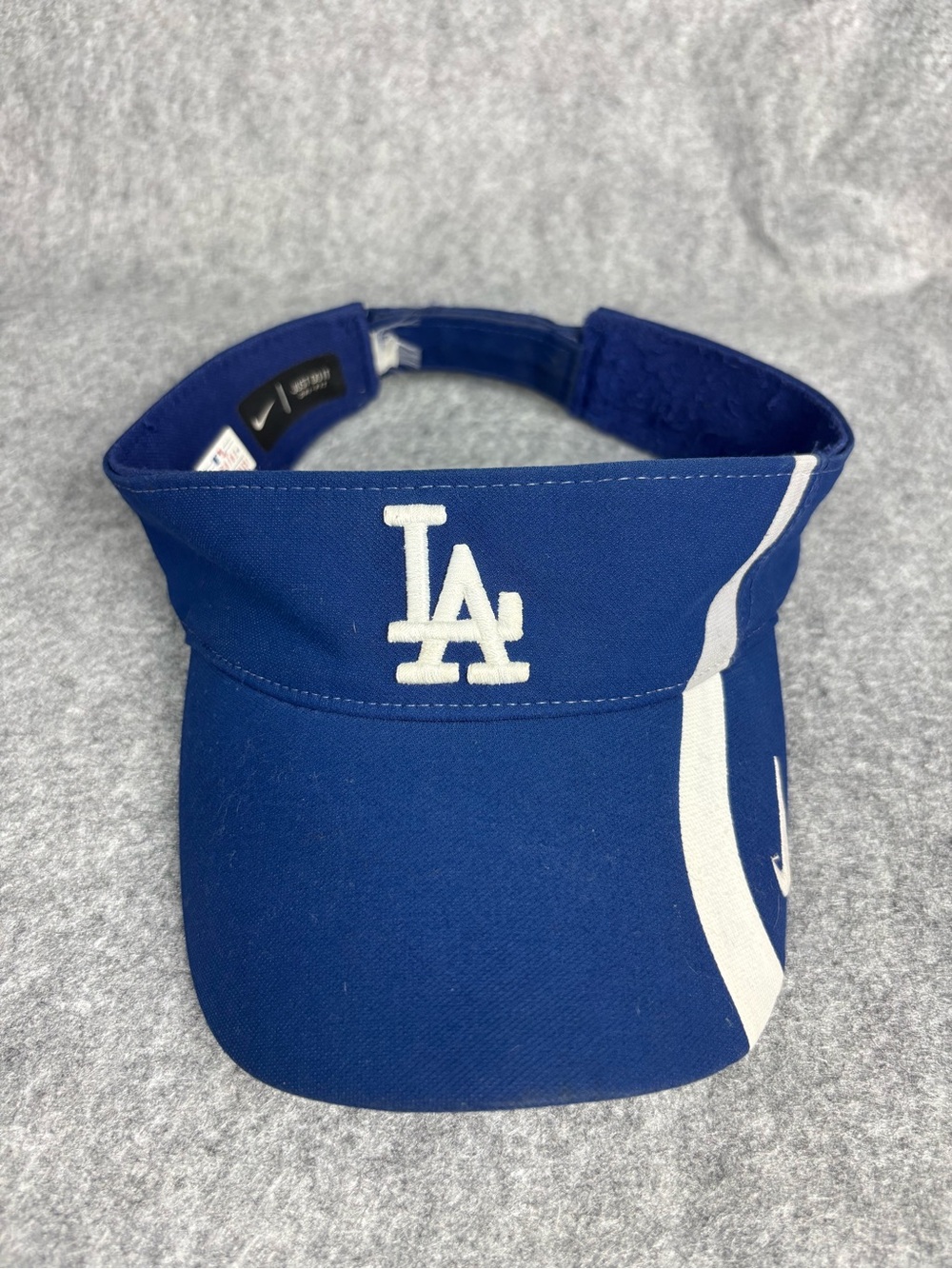 Nike LA Dodgers Dri-FIT Blue Adjustable Visor Hat